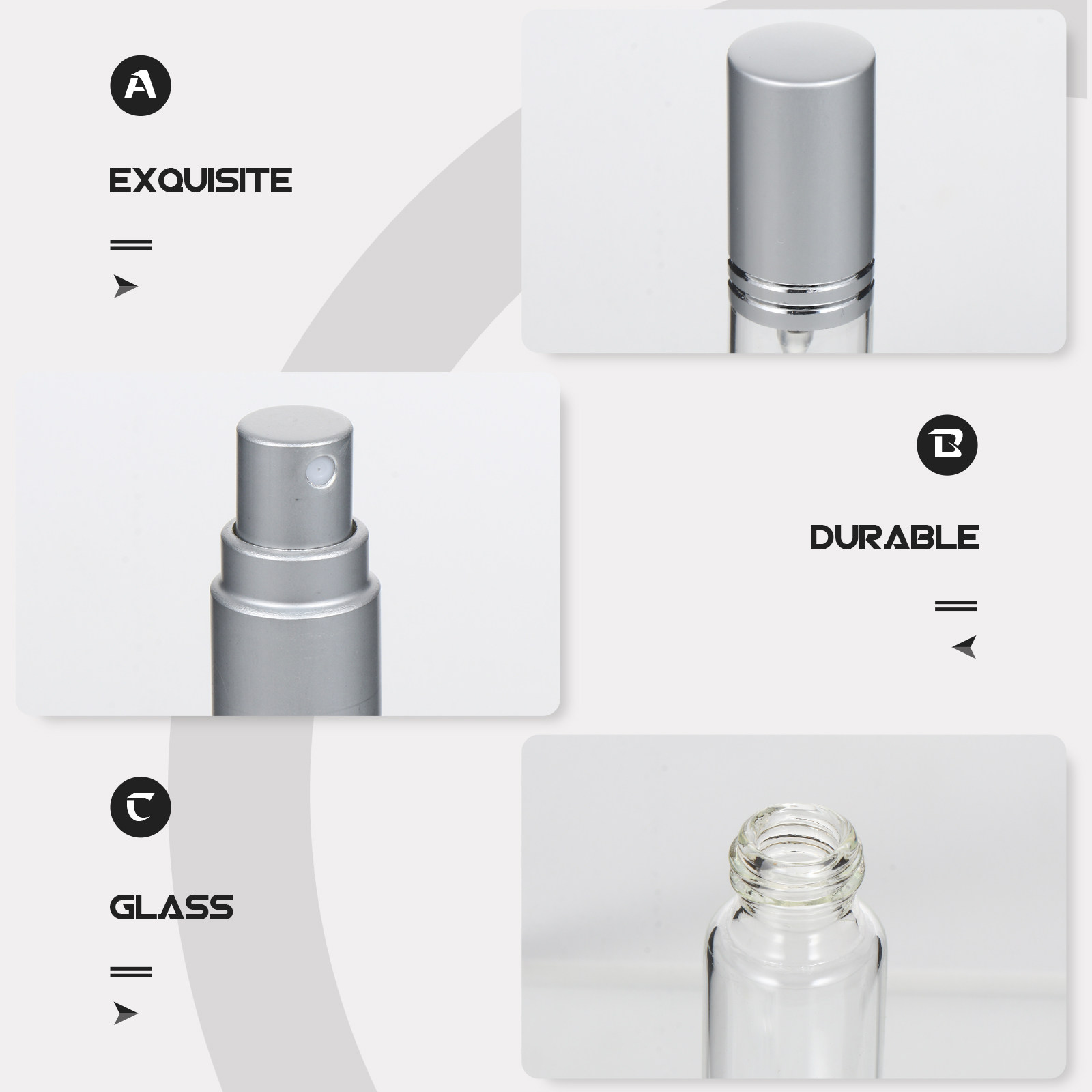 6 piezas de botellas de perfum - Misting Bottle Fine reseña y precio